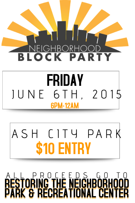 Free Block Party Flyer Template