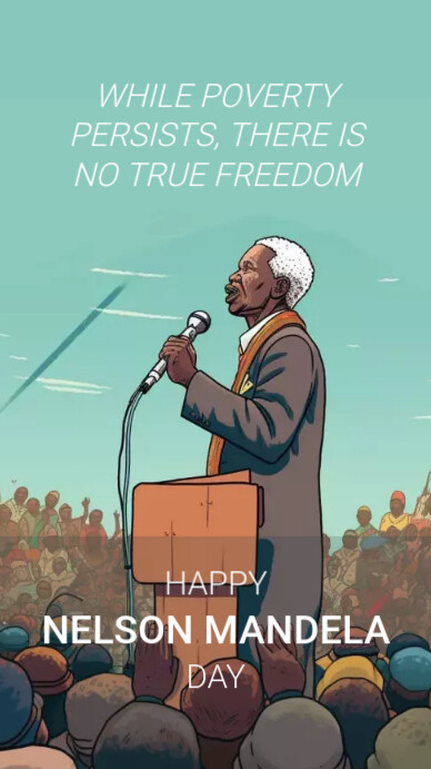 NELSON MANDELA DAY Template | PosterMyWall