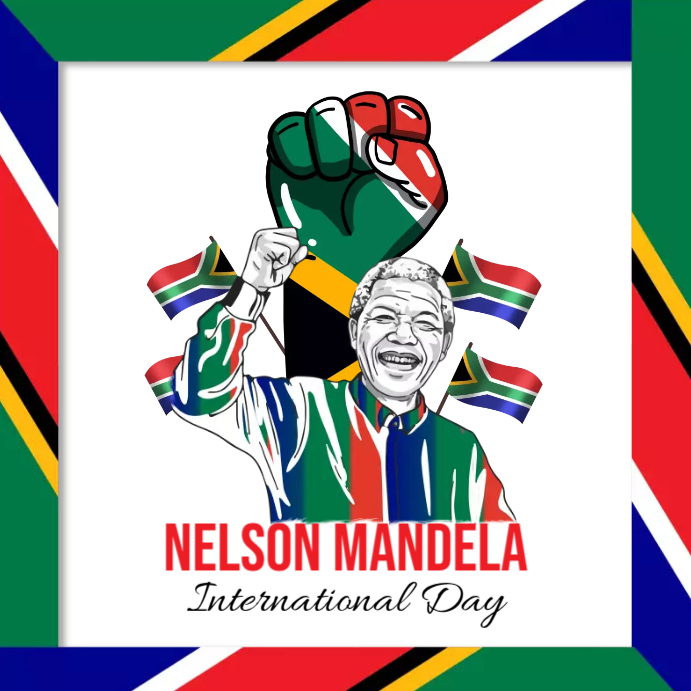Nelson Mandela Day Template | PosterMyWall
