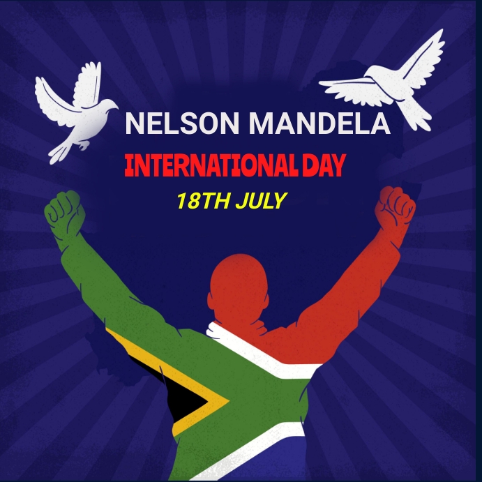 Nelson Mandela Template PosterMyWall