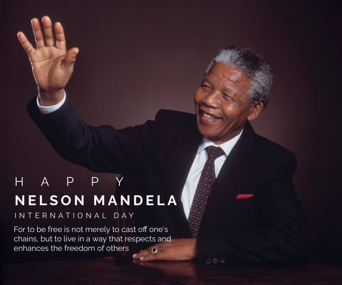 Nelson Mandela Template PosterMyWall