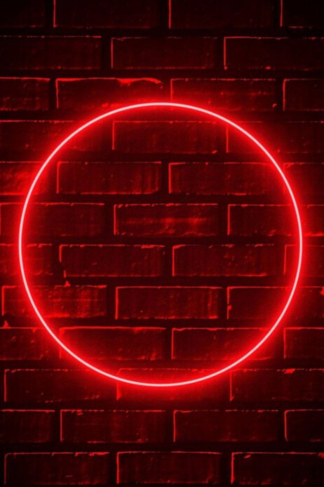 Neon background Poster template