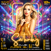 Club Party Pos Instagram Template