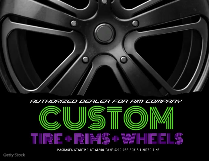 Poster Frame Rims Custom Rim Designs