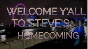 Brown Homecoming Event Digitalt display Template