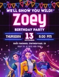 Biglietto Di Auguri KPOP Demon Hunters, Biglietto Di Auguri - Foto 8