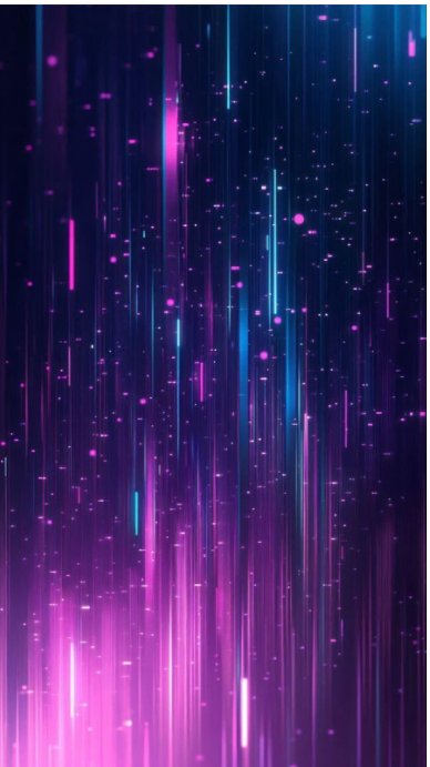 Neon Lightfall Abstract Background Template | PosterMyWall