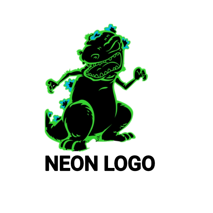NEON LOGO template