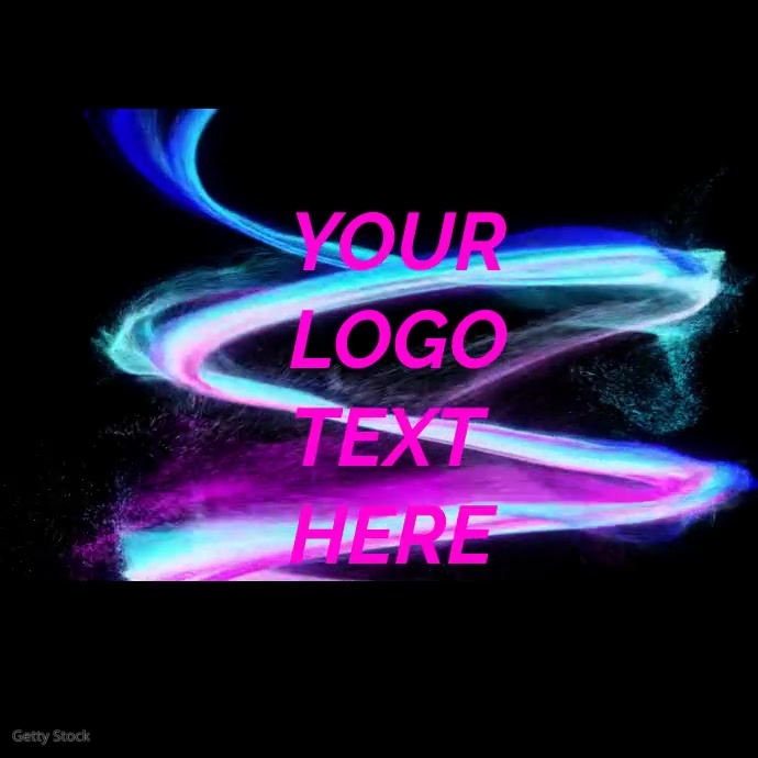 NEON LOGO design Template | PosterMyWall