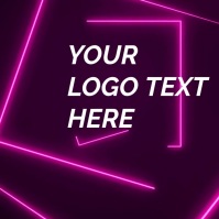 NEON LOGO Template | PosterMyWall