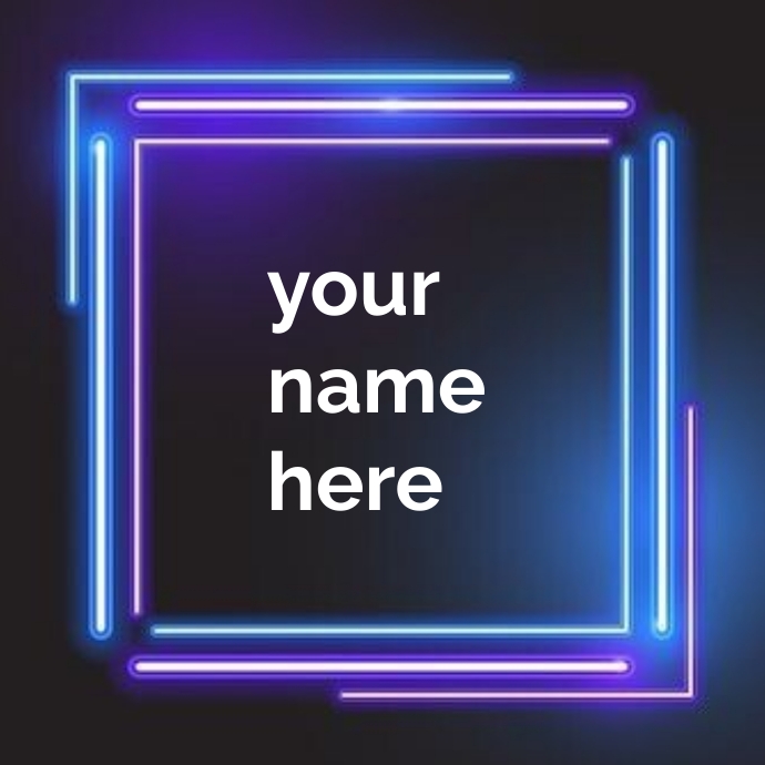 Copy of Neon logo | PosterMyWall