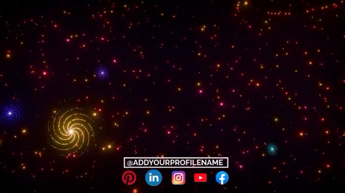 Neon Motion Graphic Digital Display (16:9) template