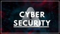 Neon Neon Cyber Security Youtube Thumbnail template