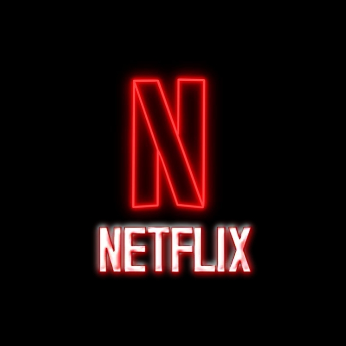 NEON NETFLIX LOGO Template | PosterMyWall