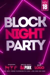 Disco Party Video Template | PosterMyWall