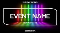 Neon Pride Digital Display (16:9) template