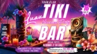 Neon Tiki Bar Digital Display (16:9) template