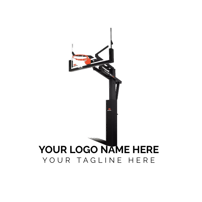 Netball Logo Example White Netball Logo Logos Template | PosterMyWall
