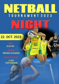 Netball Template | PosterMyWall