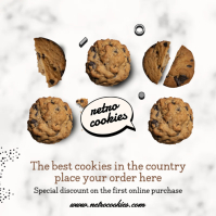 Netro Cookies Flyer Template | PosterMyWall