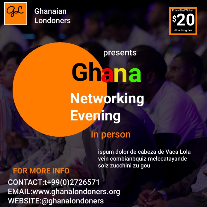 Network event design Template | PosterMyWall