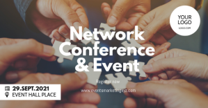 Brown Networking Event Facebook Event Cover Template