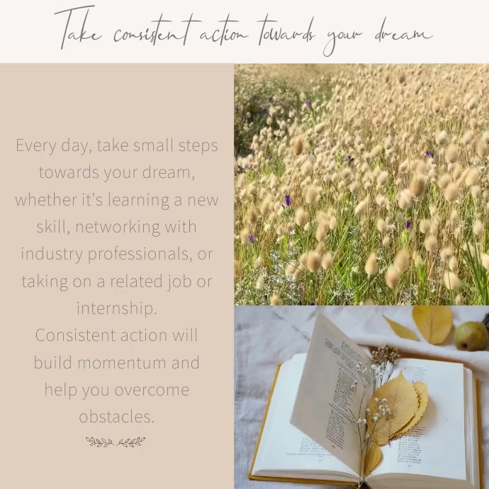 Neutral & Minimalist Inspirational Message Iphosti le-Instagram template