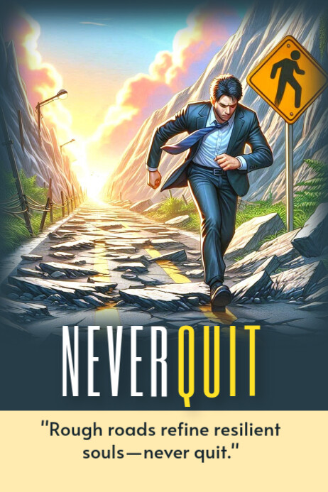 Never quit Template | PosterMyWall