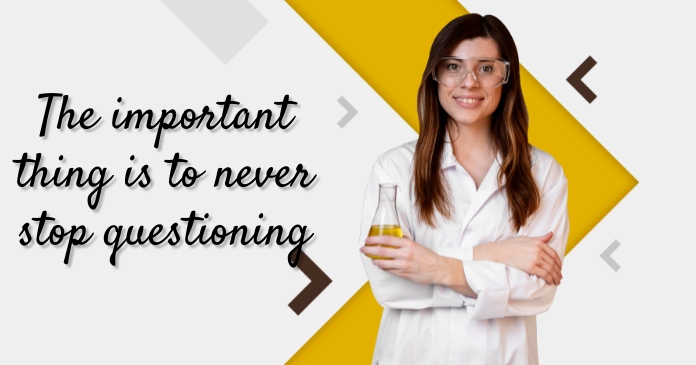 Never stop questioning quote design template | PosterMyWall