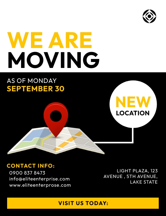 New address flyer Template | PosterMyWall