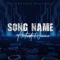 new album cover design Albumcover template
