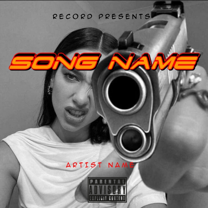 New Album Cover template