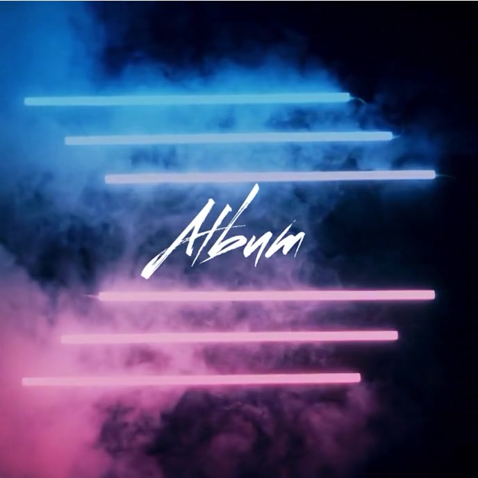 New album cover Template PosterMyWall