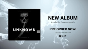 Grey Music Album Release Facebook-covervideo Template