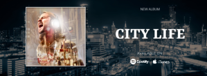 New Album Release Facebook cover ad Facebook-coverfoto template