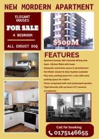 NEW APARTMENT FLIER A6 template