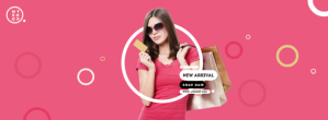 New Arrival, New collection, Sale Facebook Cover Photo template