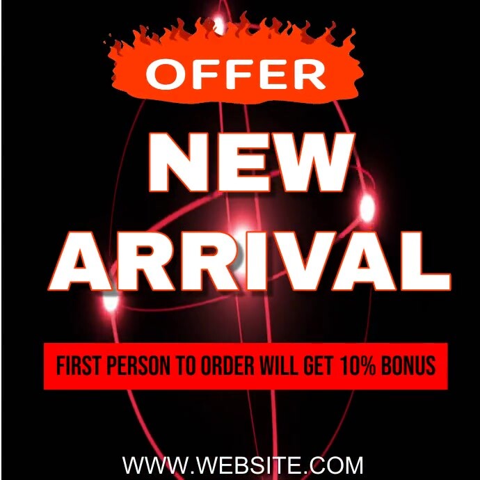 New arrival business video promotion Template PosterMyWall