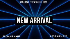 New arrival Digitalt display (16:9) template