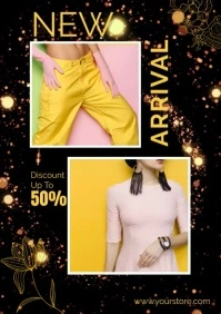 new arrival fashion discount A2 template