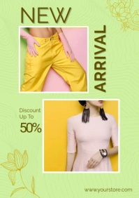 new arrival fashion discount A2 template