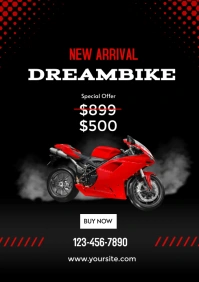 New arrival motorbike 2025 template A2