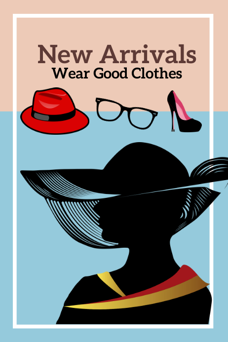 New Arrival Of Fashion Clothes Template Postermywall
