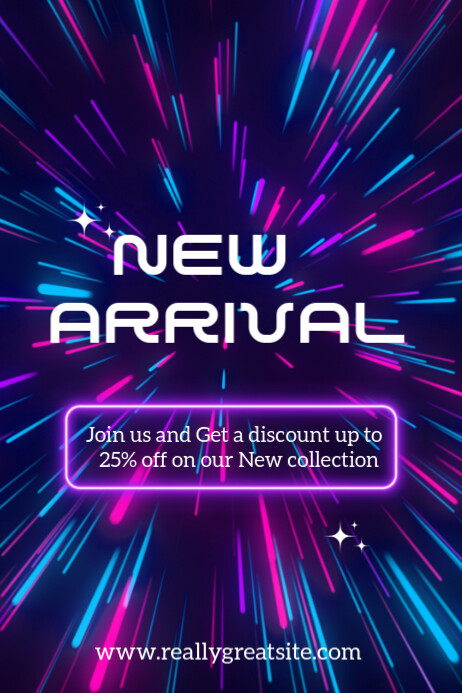 Basic Launch Promotion new arrival product launch promotion Template | PosterMyWall