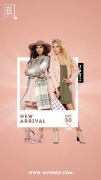 New Arrival Sale Instagram Story template