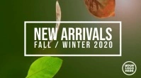 New Arrivals Fall / Autumn fashion template Digital Display (16:9)