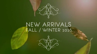 New Arrivals Fall / Winter fashion display template