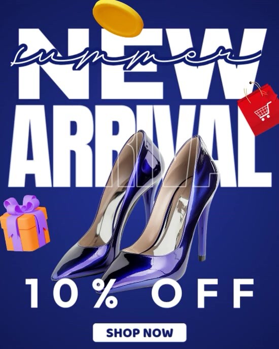 New Arrivals High Hill Ads Instagram Portrait template