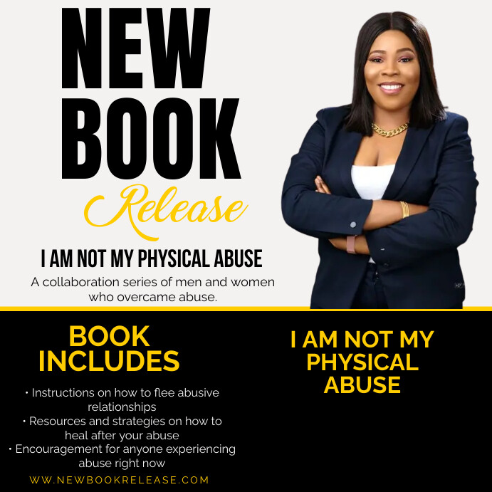 Book Release Blog Examples NEW BOOK RELEASE FLYER Template | PosterMyWall