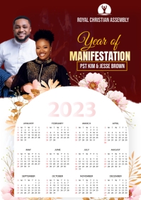 new Calendar A1 template